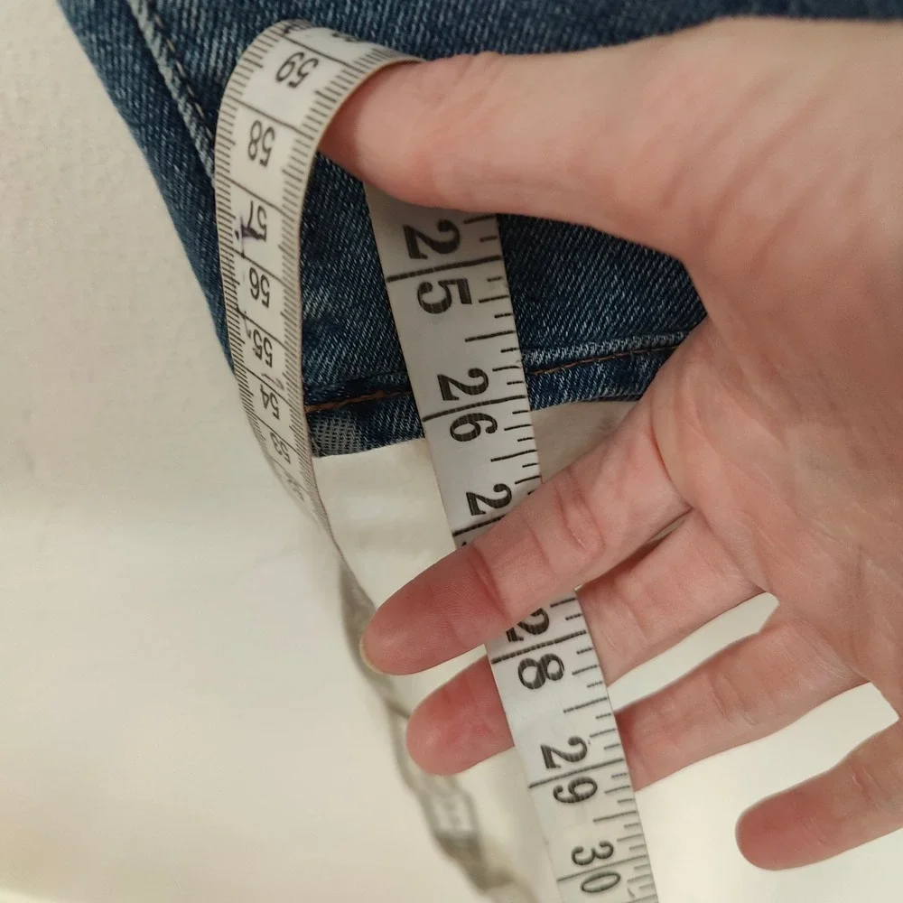 Mother The Proper Jeans Womens 26 No Boundaries Straight High Rise Button‎ Fly - Picture 8 of 14